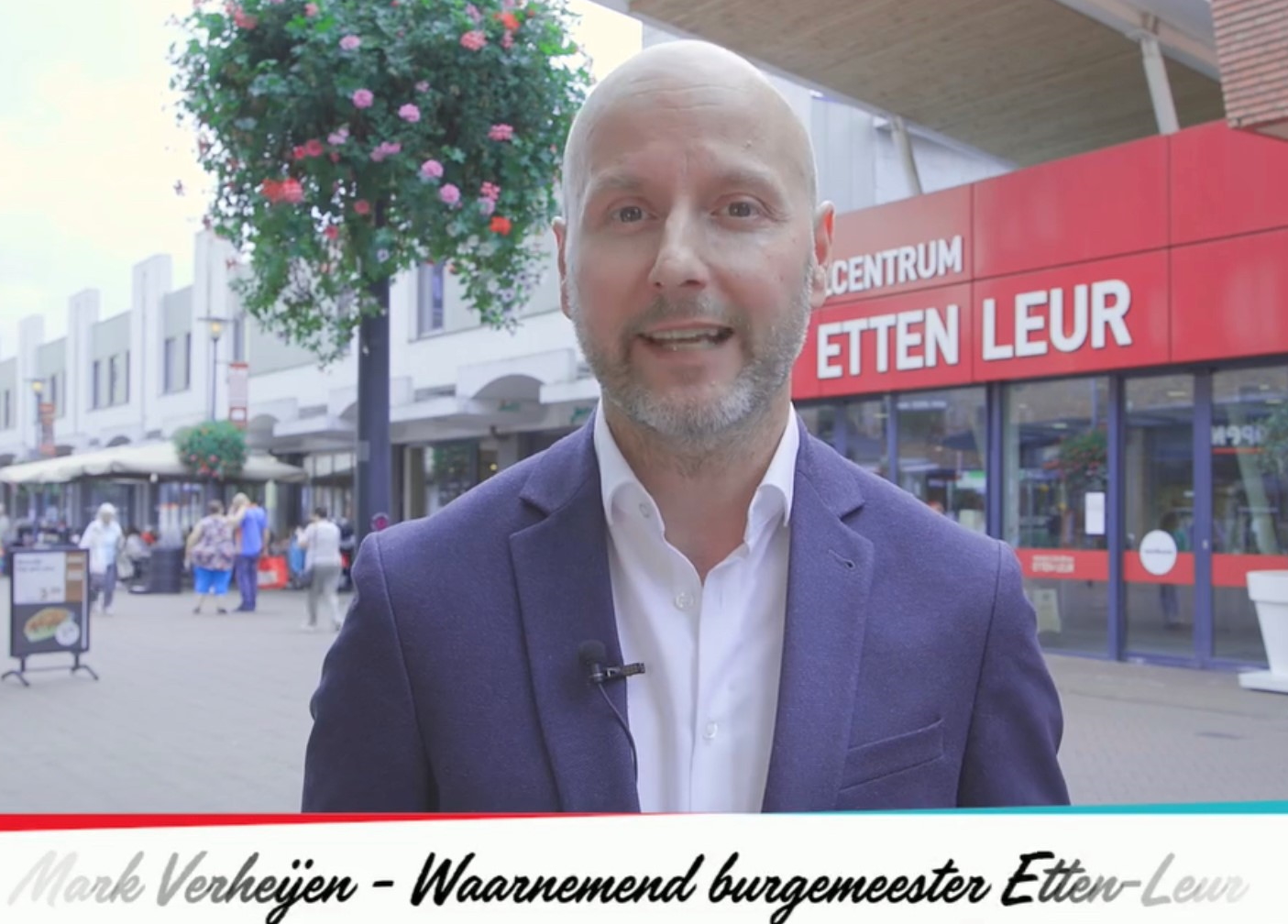 Waarnemend burgemeester Mark Verheijen in video over zijn afscheid